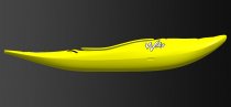Waka Steeze Whitewater Kayak - Without Pod